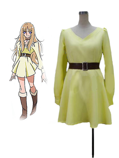 Saint Seiya Omega Aquila Yuna Uniform Cosplay Costume